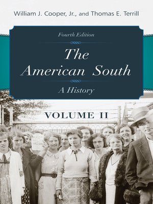 cover image of The American South, Volume 2